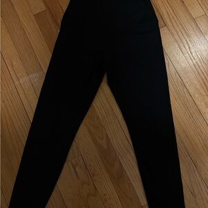 Black High-Waisted Leggings